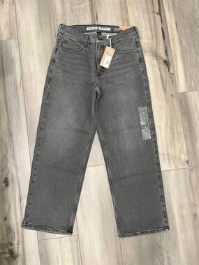 Eddie Bauer authentic voyager high rise crop black jeans NEW NWT Waist